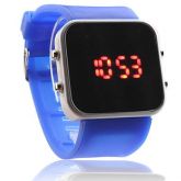 Relogio LED Watch Silicone - Azul