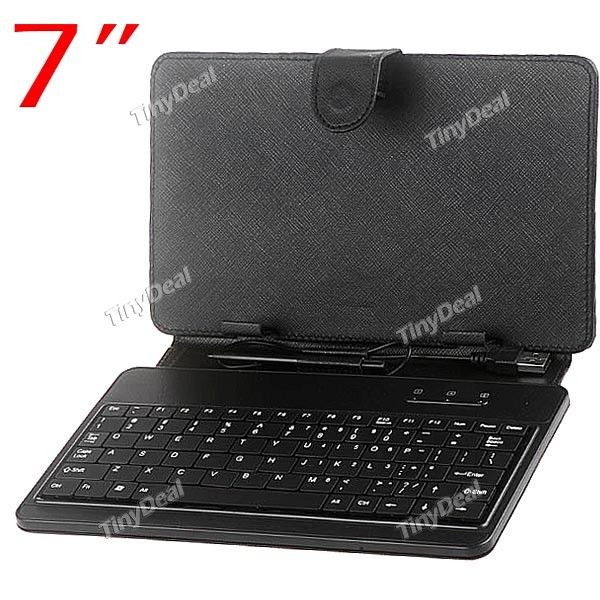 Case com teclado para Tablet